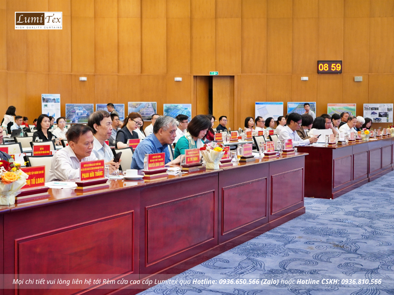 Rèm Lumitex cùng Hội Doanh nhân trẻ Hải Phòng tại Hội thảo tài chính bất động sản khu công nghiệp