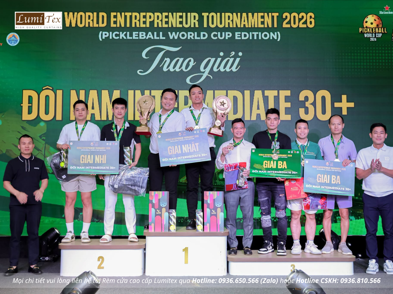 Rèm Lumitex đồng hành cùng cộng đồng doanh nhân tại Pickleball World Cup – Đà Nẵng 2026 Rèm Lumitex đồng hành cùng cộng đồng doanh nhân tại Pickleball World Cup – Đà Nẵng 2026