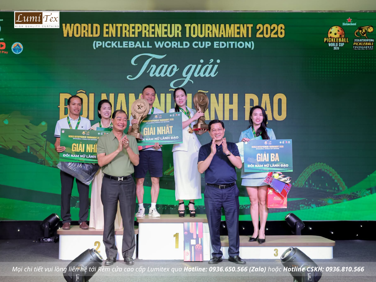 Rèm Lumitex đồng hành cùng cộng đồng doanh nhân tại Pickleball World Cup – Đà Nẵng 2026 Rèm Lumitex đồng hành cùng cộng đồng doanh nhân tại Pickleball World Cup – Đà Nẵng 2026