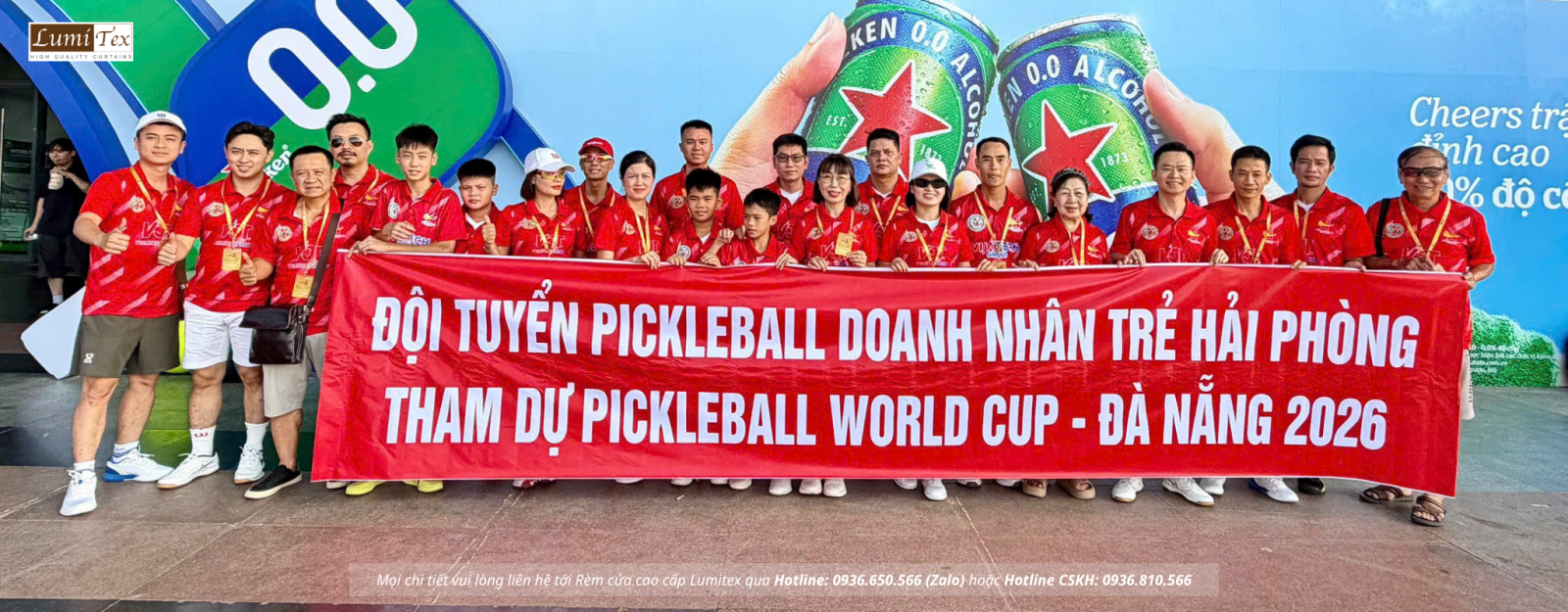 Rèm Lumitex đồng hành cùng cộng đồng doanh nhân tại Pickleball World Cup – Đà Nẵng 2026 Rèm Lumitex đồng hành cùng cộng đồng doanh nhân tại Pickleball World Cup – Đà Nẵng 2026