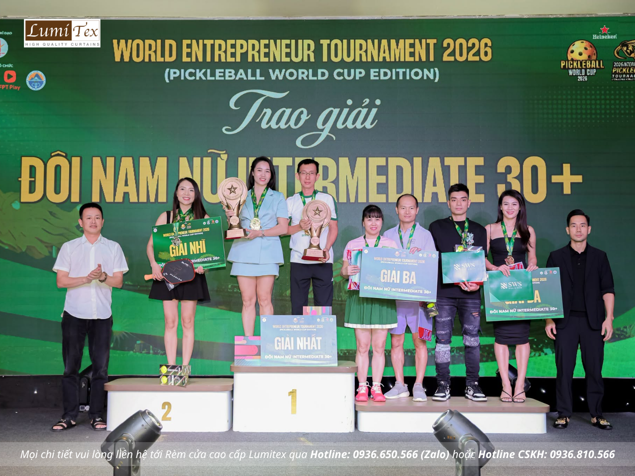 Rèm Lumitex đồng hành cùng cộng đồng doanh nhân tại Pickleball World Cup – Đà Nẵng 2026 Rèm Lumitex đồng hành cùng cộng đồng doanh nhân tại Pickleball World Cup – Đà Nẵng 2026