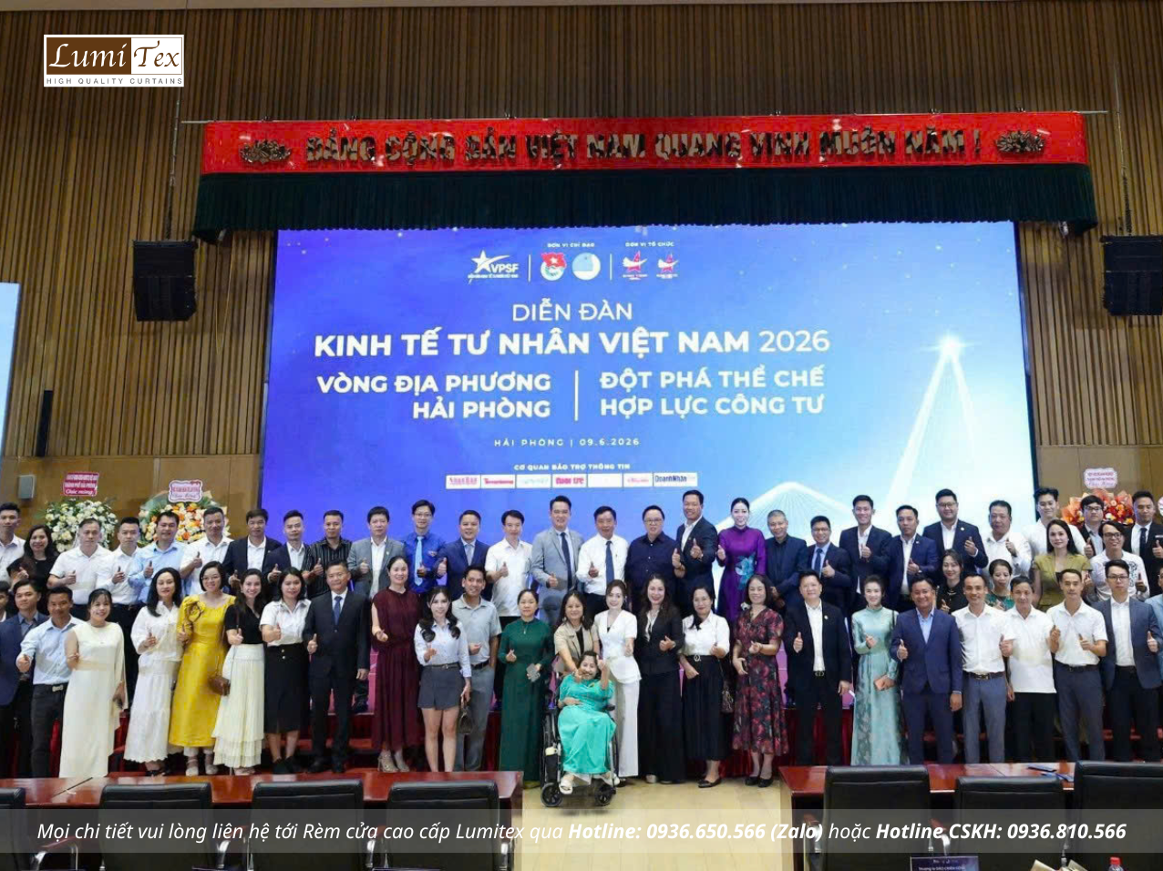 Hội Doanh nhân trẻ Hải Phòng tổ chức thành công Phiên đối thoại VPSF 2026 với chủ đề “Đột phá thể chế – Hợp lực công tư”