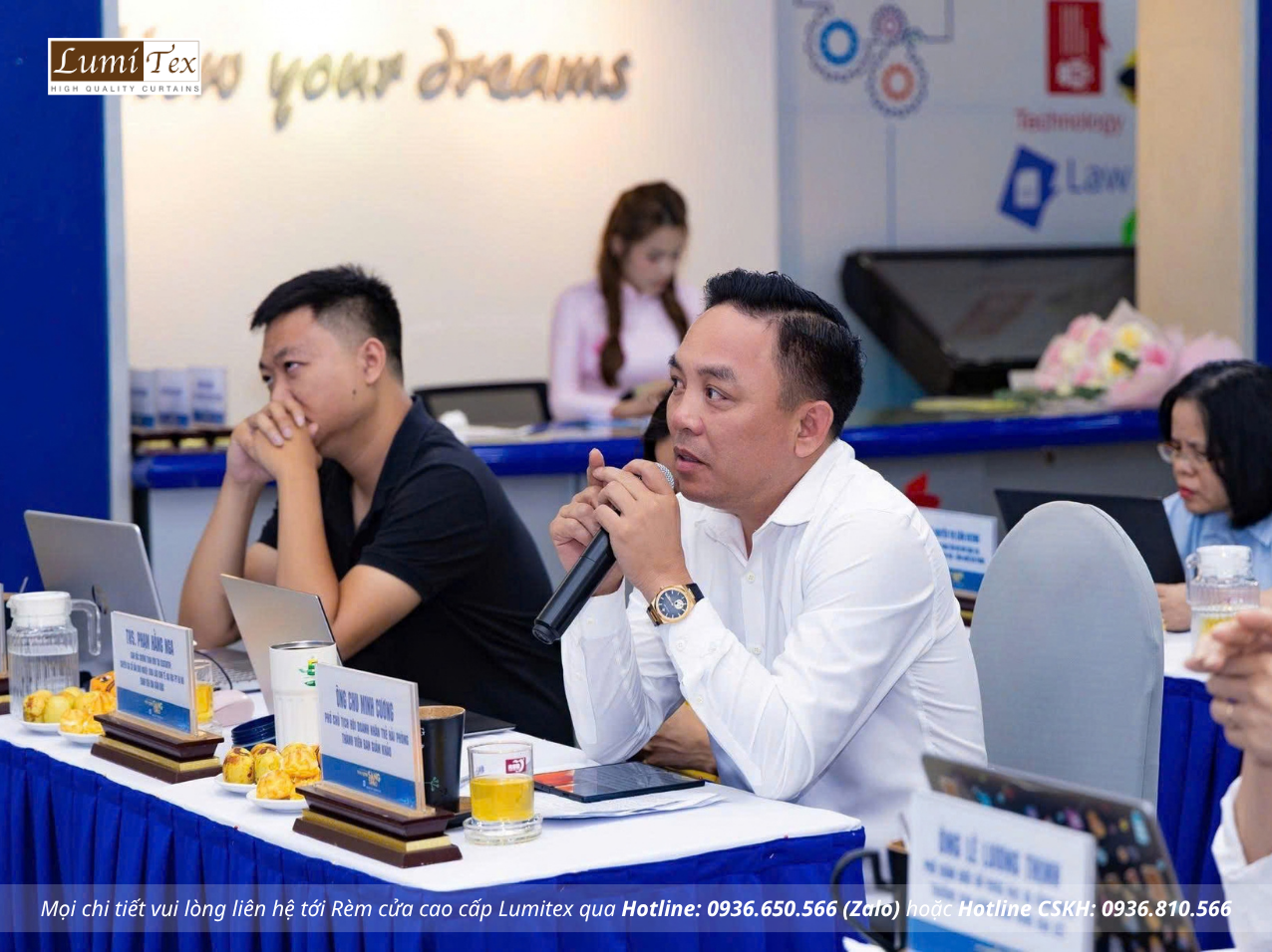Rèm Lumitex cùng Hội Doanh nhân trẻ Hải Phòng tại Vòng Bán kết SCO 2026