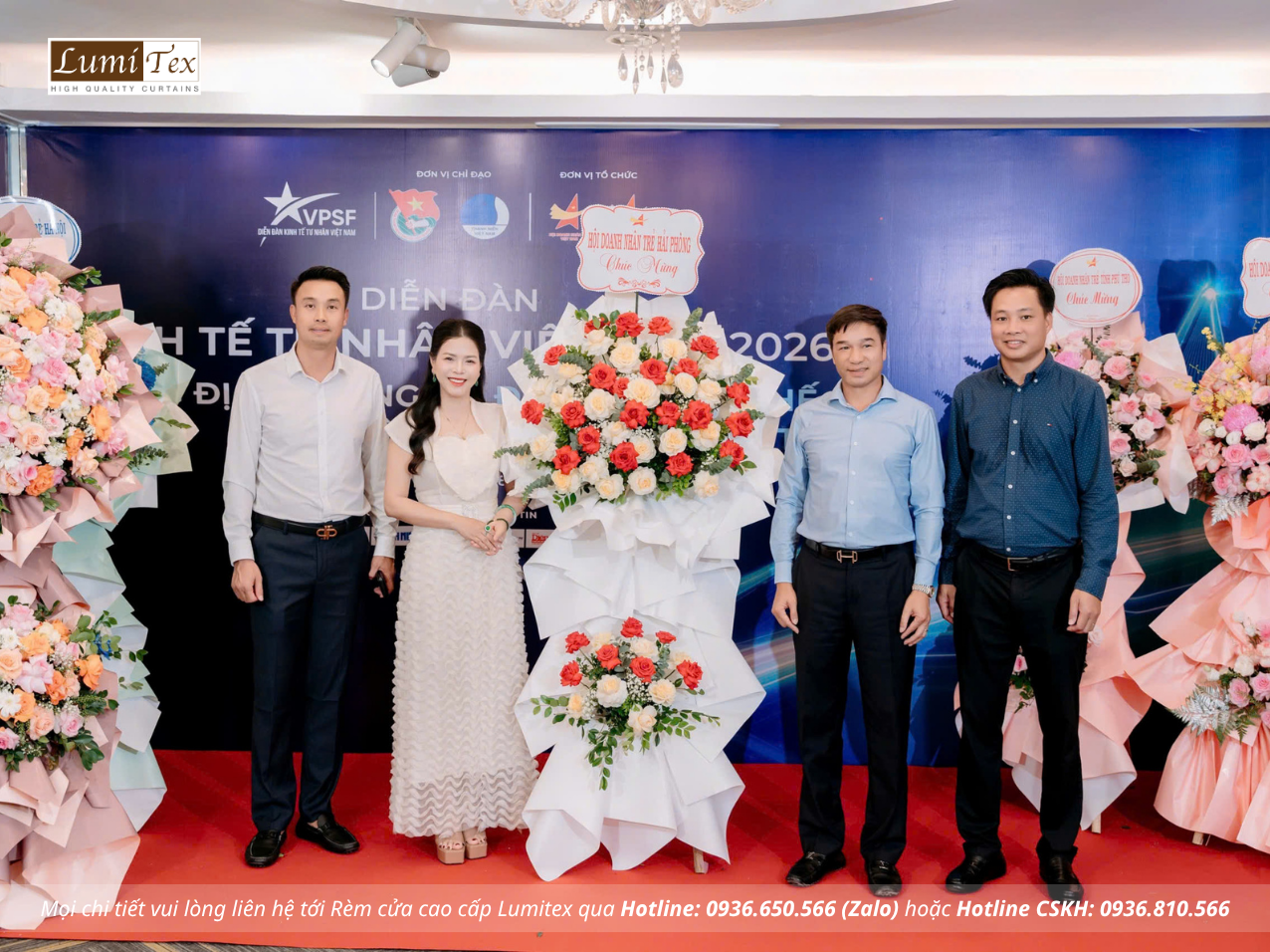 Rèm Lumitex tham dự Diễn đàn Kinh tế tư nhân Việt Nam 2026 tại Hưng Yên