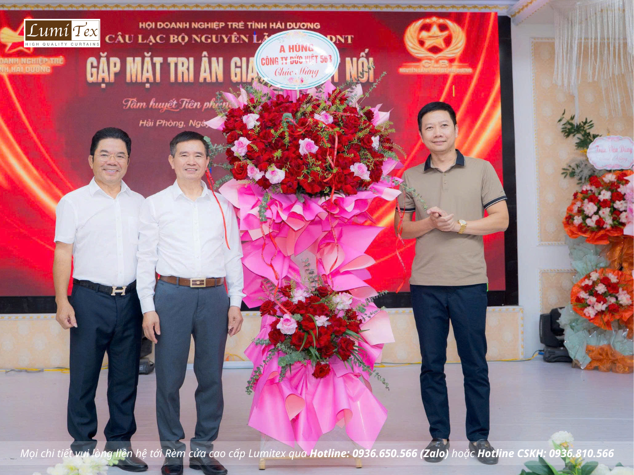 Rèm Lumitex tham dự chương trình Gặp mặt tri ân và giao lưu kết nối Tâm huyết Tiên phong – Song hành thế hệ
