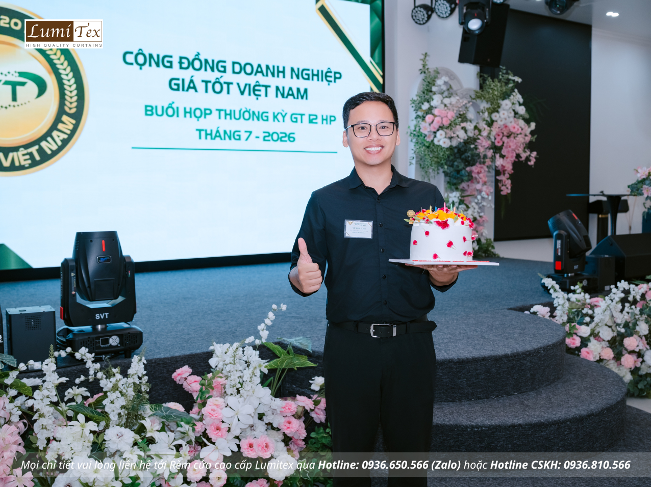 Rèm Lumitex tham dự Ngày hội Doanh nhân GT12 tháng 7 năm 2026