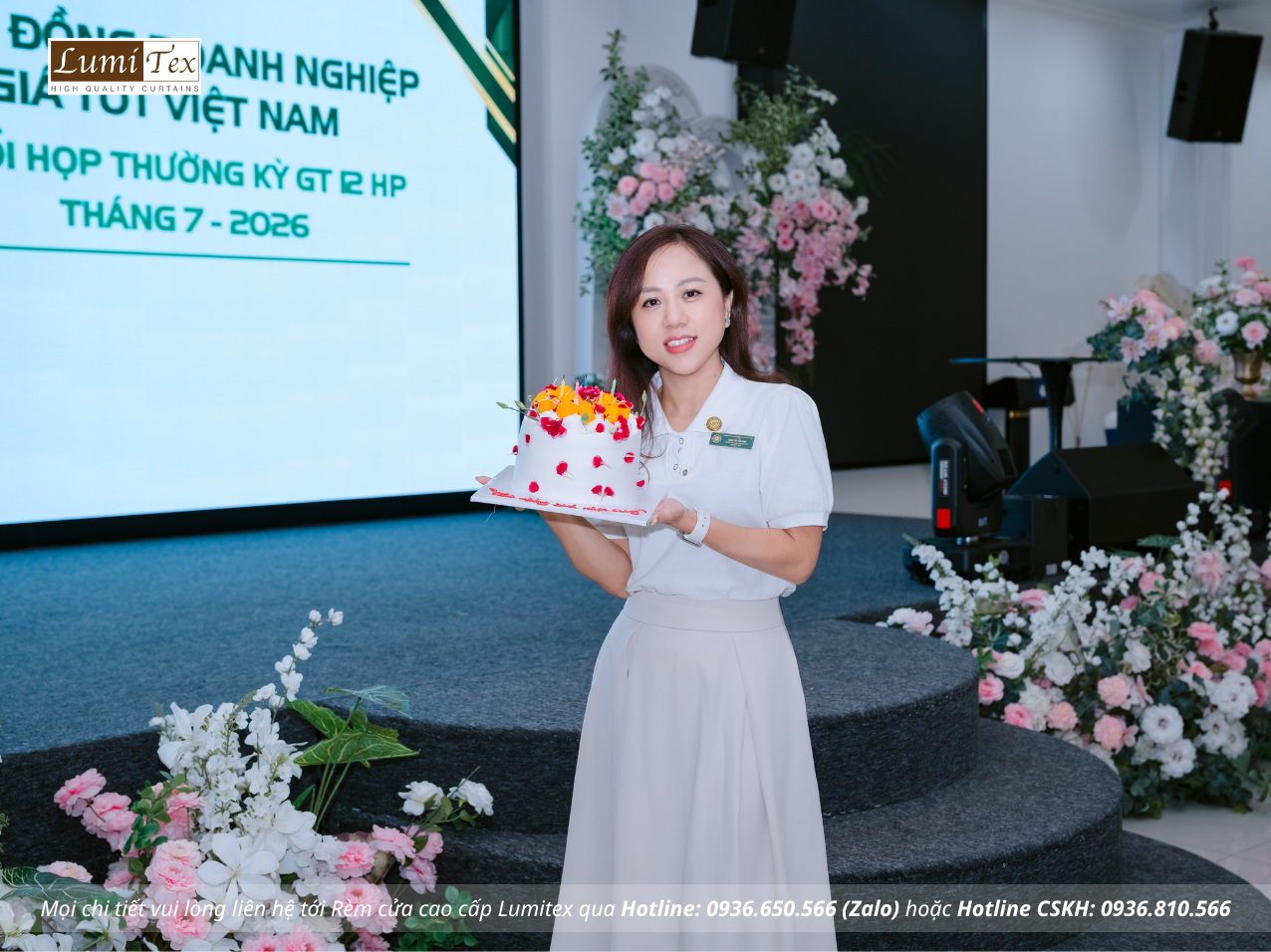 Rèm Lumitex tham dự Ngày hội Doanh nhân GT12 tháng 7 năm 2026