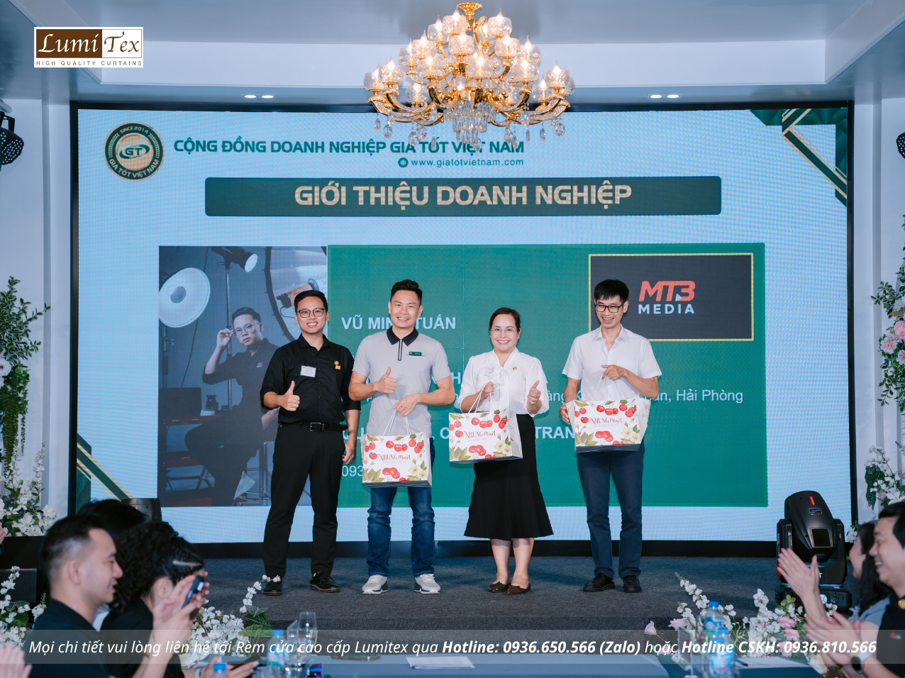 Rèm Lumitex tham dự Ngày hội Doanh nhân GT12 tháng 7 năm 2026