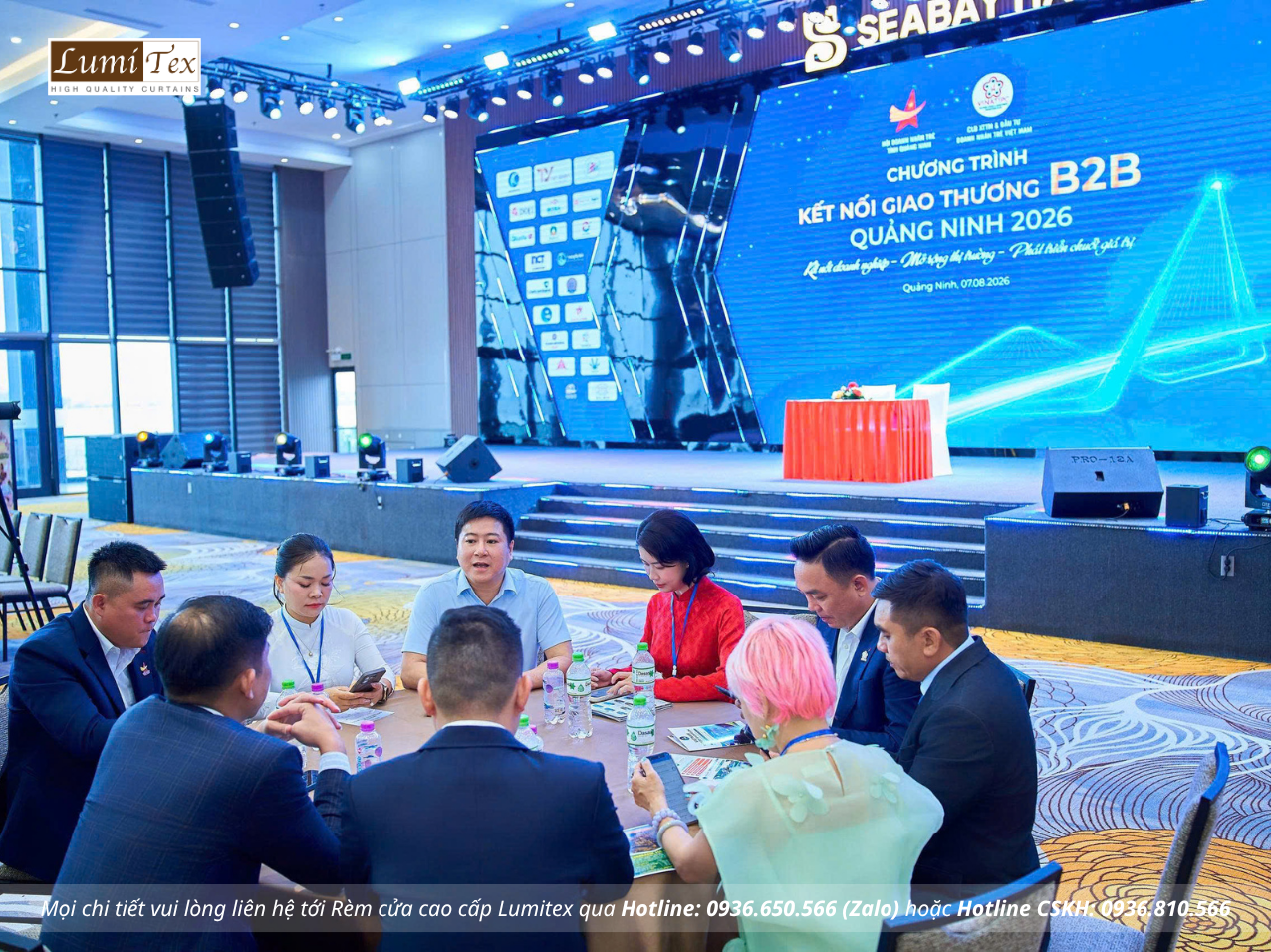 Rèm Lumitex tham gia trưng bày và kết nối giao thương B2B Quảng Ninh 2026