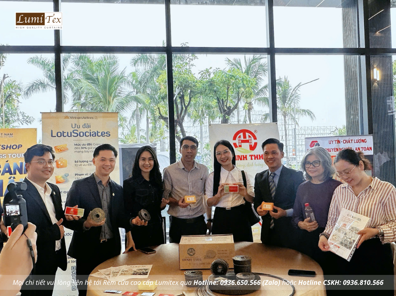 Rèm Lumitex tham gia trưng bày và kết nối giao thương B2B Quảng Ninh 2026