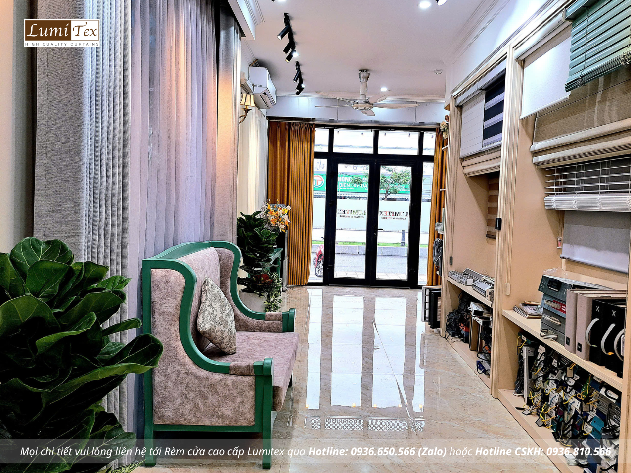 Thông báo chuyển địa điểm Showroom Rèm Lumitex tại Hải Phòng