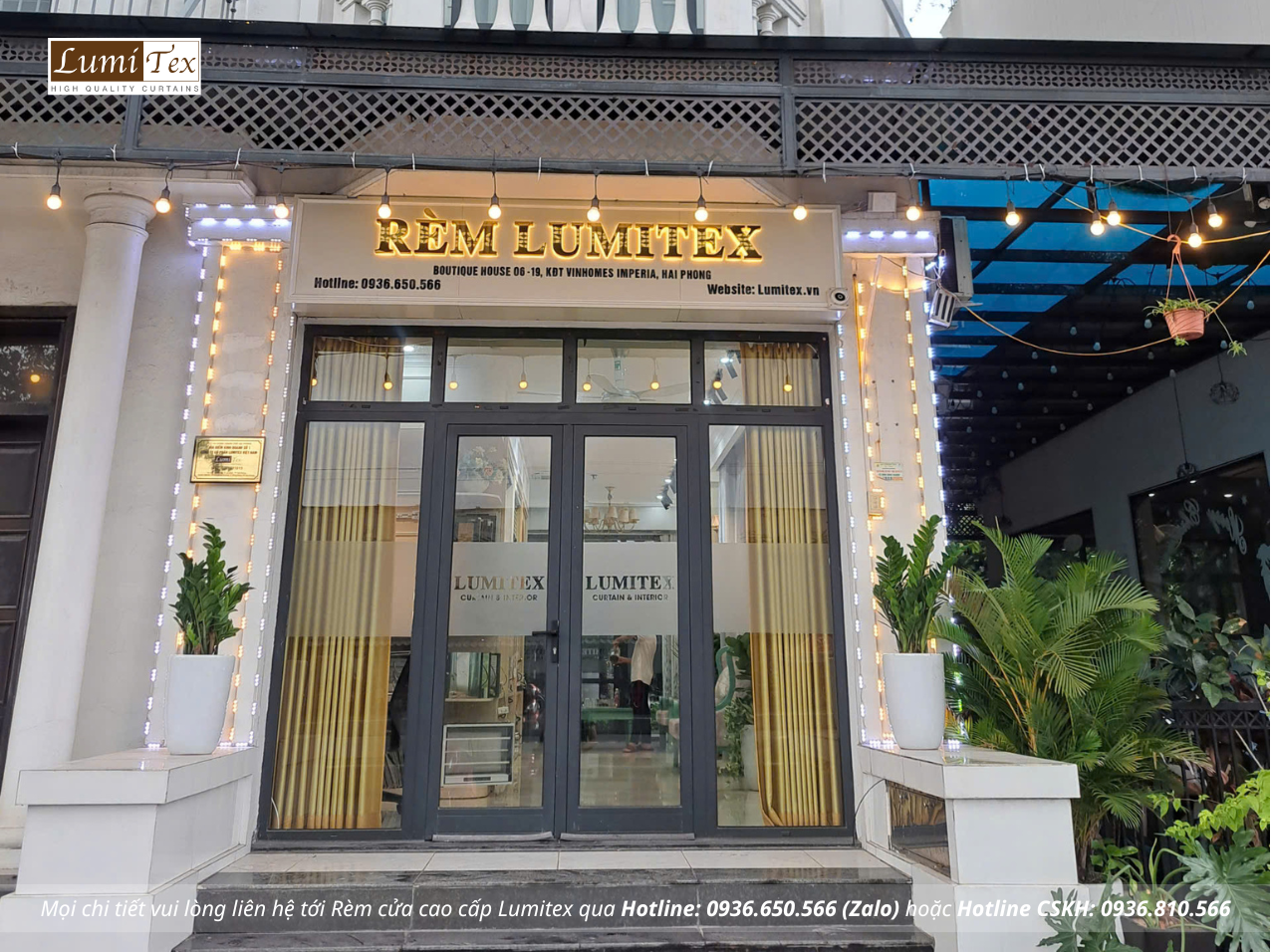 Thông báo chuyển địa điểm Showroom Rèm Lumitex tại Hải Phòng