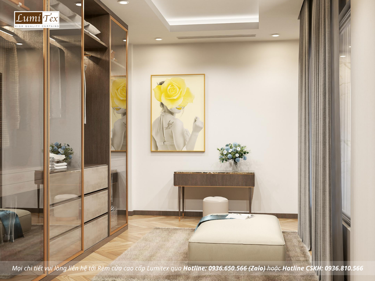 Xu hướng rèm biệt thự cho không gian sống sang trọng hiện đại