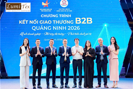 Rèm Lumitex tham gia trưng bày và kết nối giao thương B2B Quảng Ninh 2026