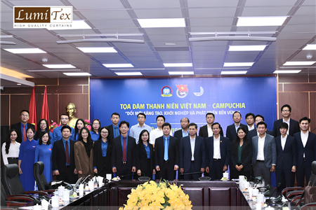 Rèm Lumitex cùng Hội Doanh nhân trẻ Hải Phòng tại Tọa đàm Thanh niên Việt Nam – Campuchia
