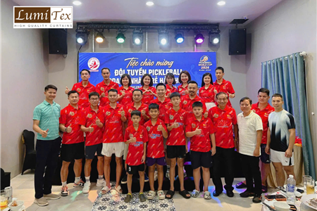 Rèm Lumitex đồng hành cùng Hội Doanh nhân trẻ Hải Phòng tại Pickleball World Cup Đà Nẵng 2026