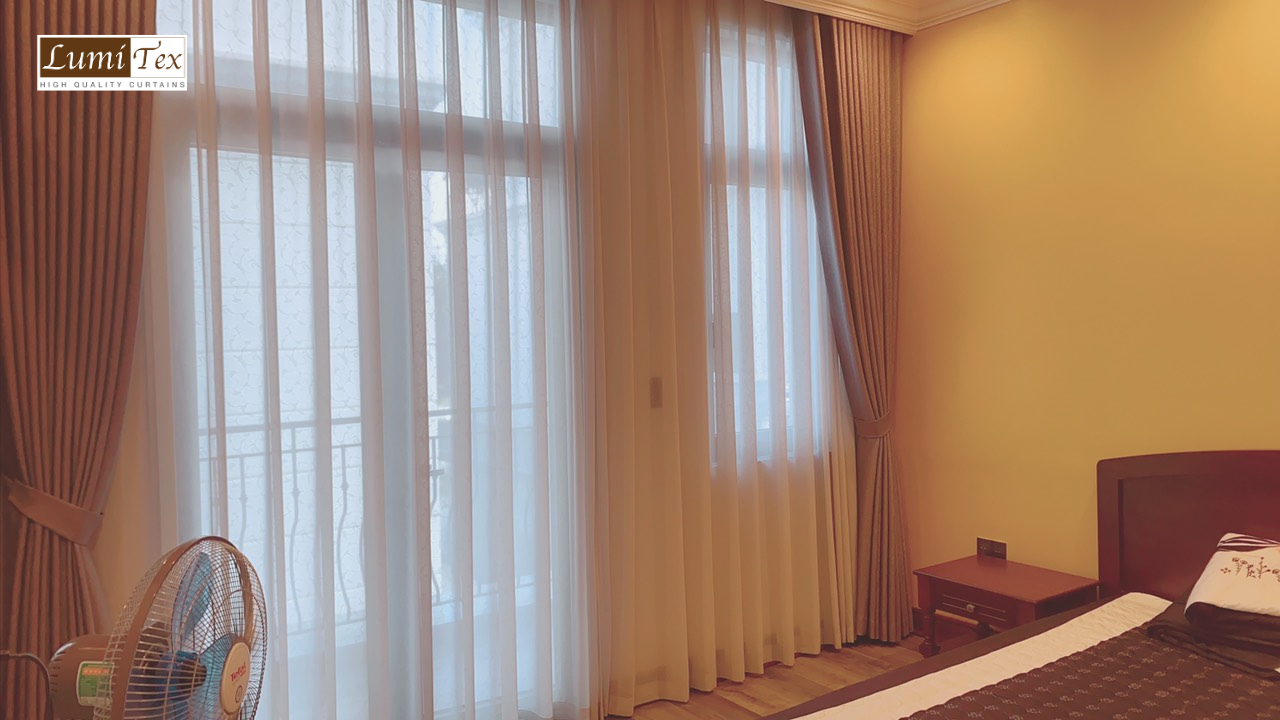 thi công rèm cửa cao cấp biệt thự vinhomes marina