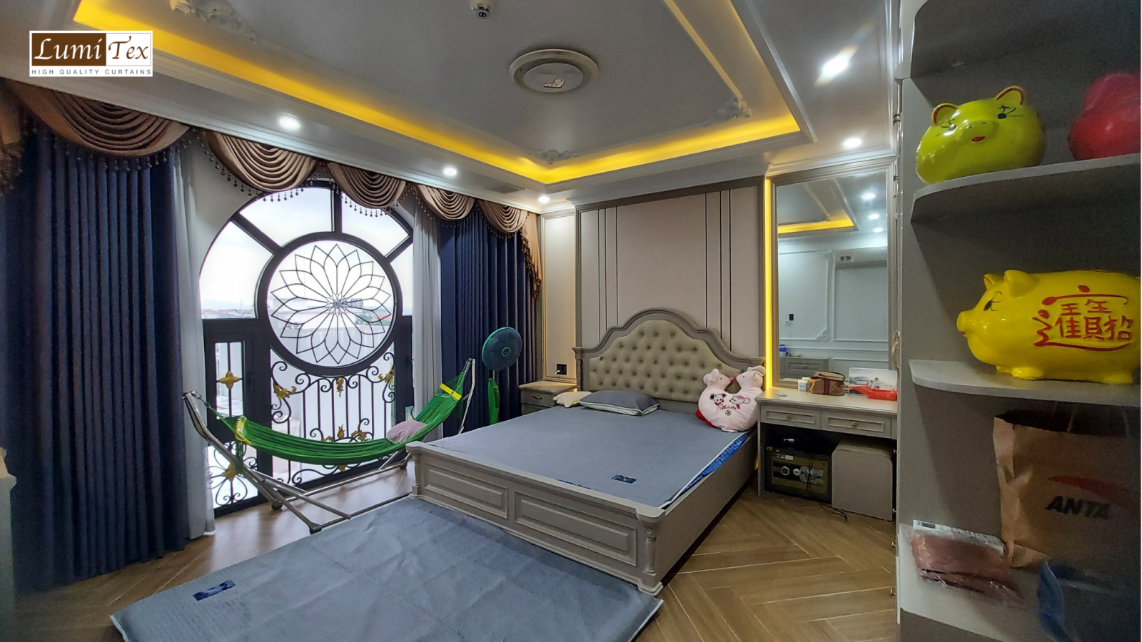 thi công rèm cửa cao cấp cho công ty