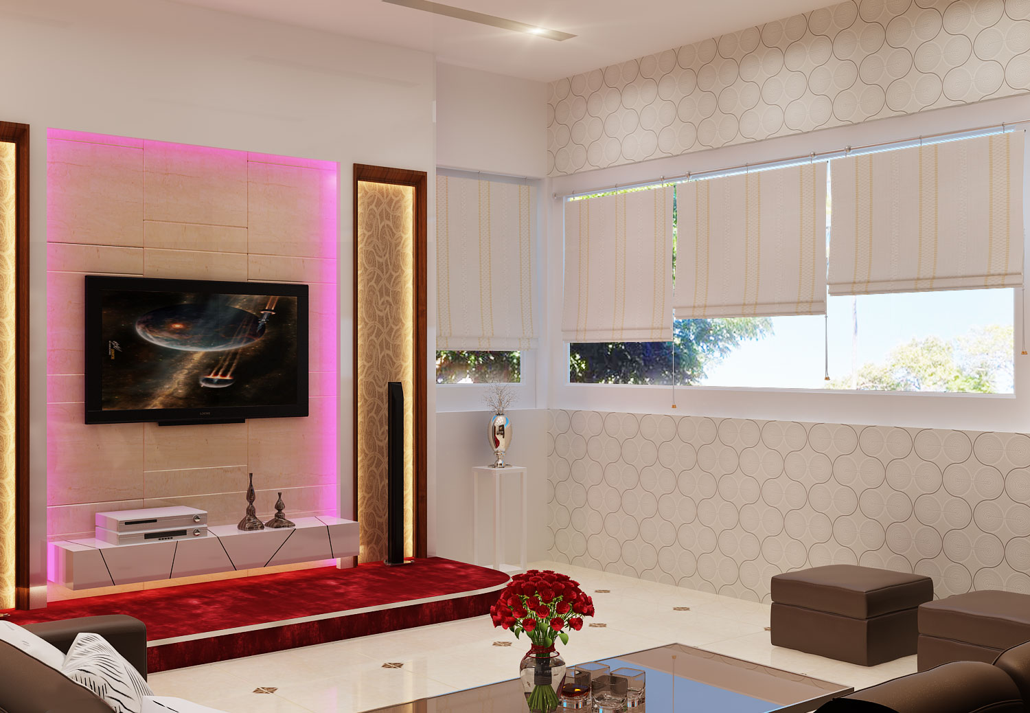 Phong cách Châu Âu sang trọng và hiện đại mang đến sự tiện nghi cho phòng khách nhà bạn