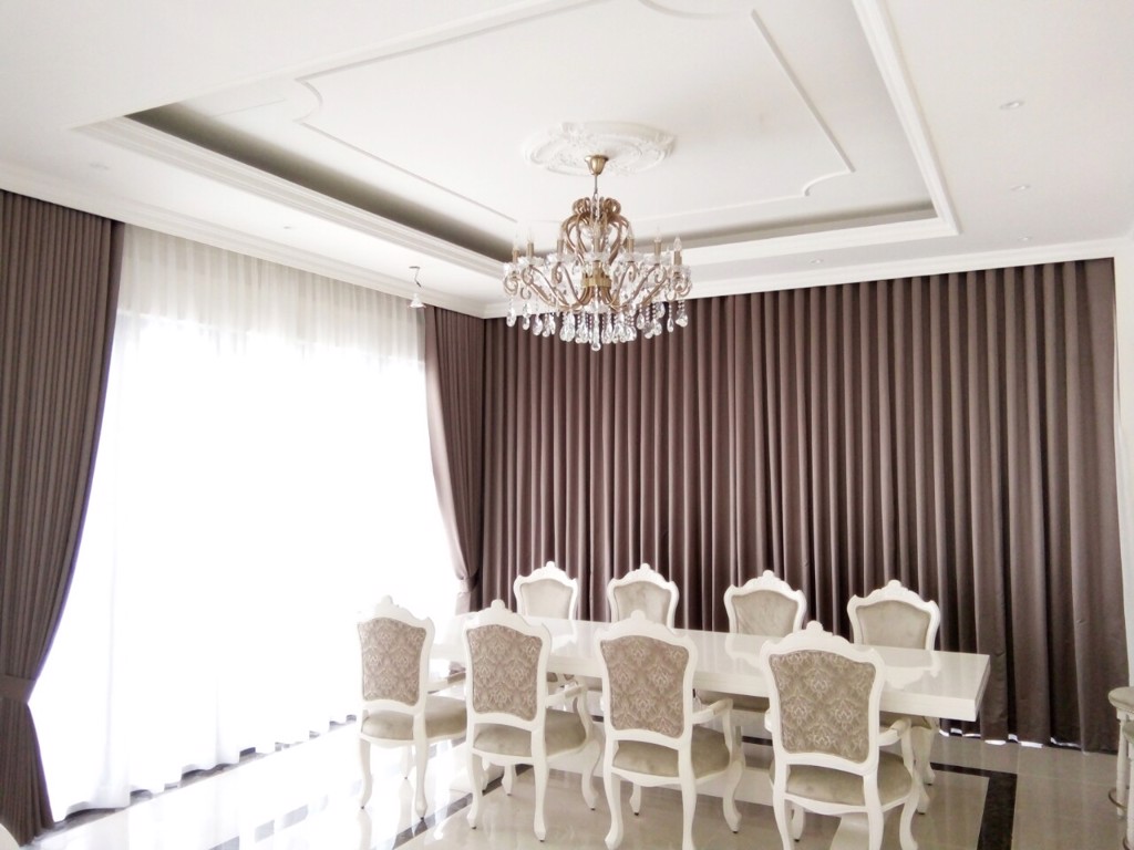 Rèm cửa cho nhà hàng, khách sạn tạo phong cách và ấn tượng riêng đối với khách hàng