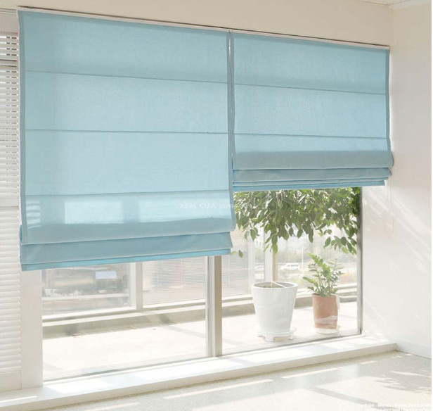 Rèm roman là một lựa chọn tuyệt vời cho phong cách nhẹ nhàng, tinh tế