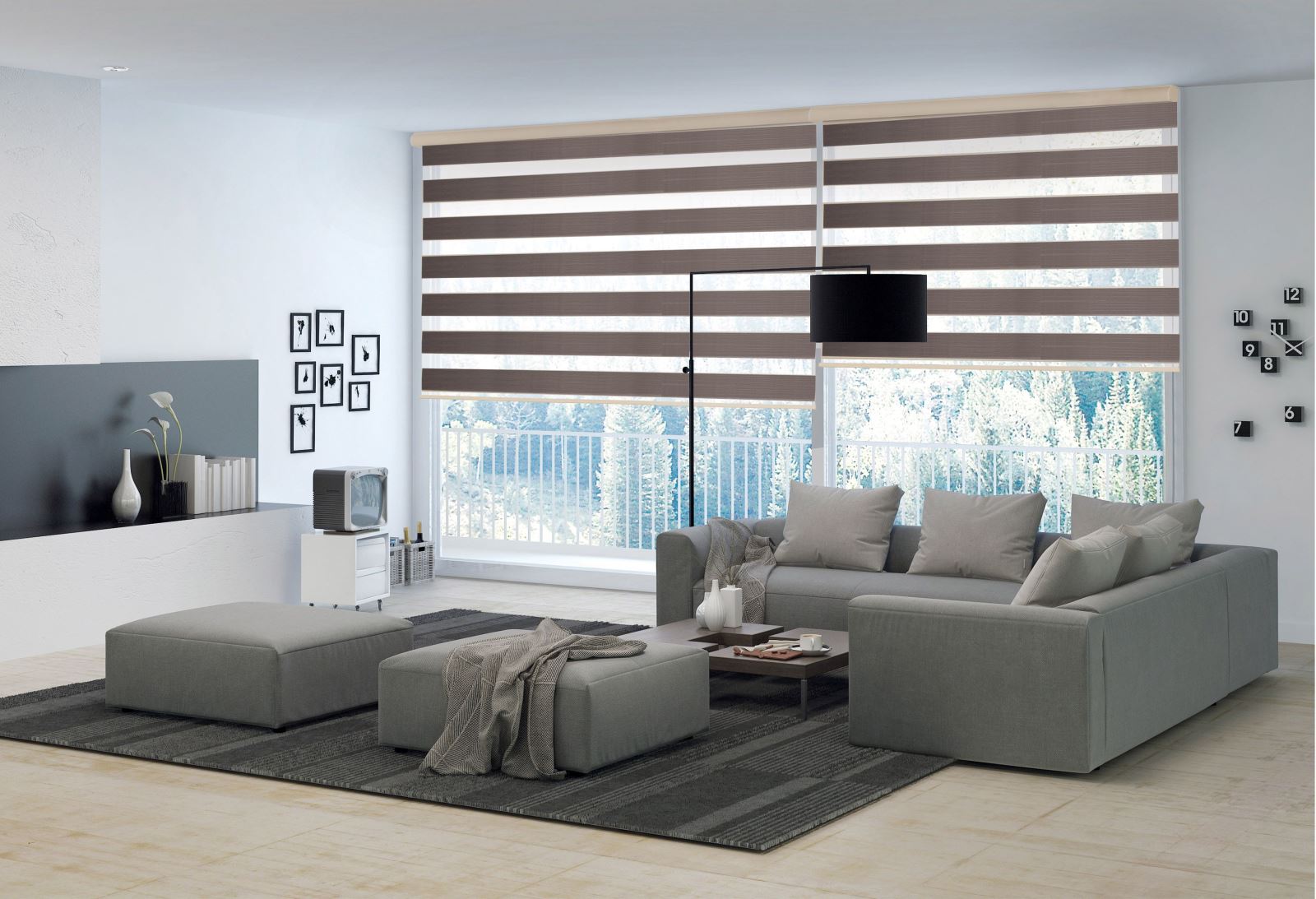 Rèm cầu vồng là sản phẩm của sự sáng tạo với vẻ đẹp sang trọng mang đến một không gian nhẹ nhàng thanh lịch và hiện đại