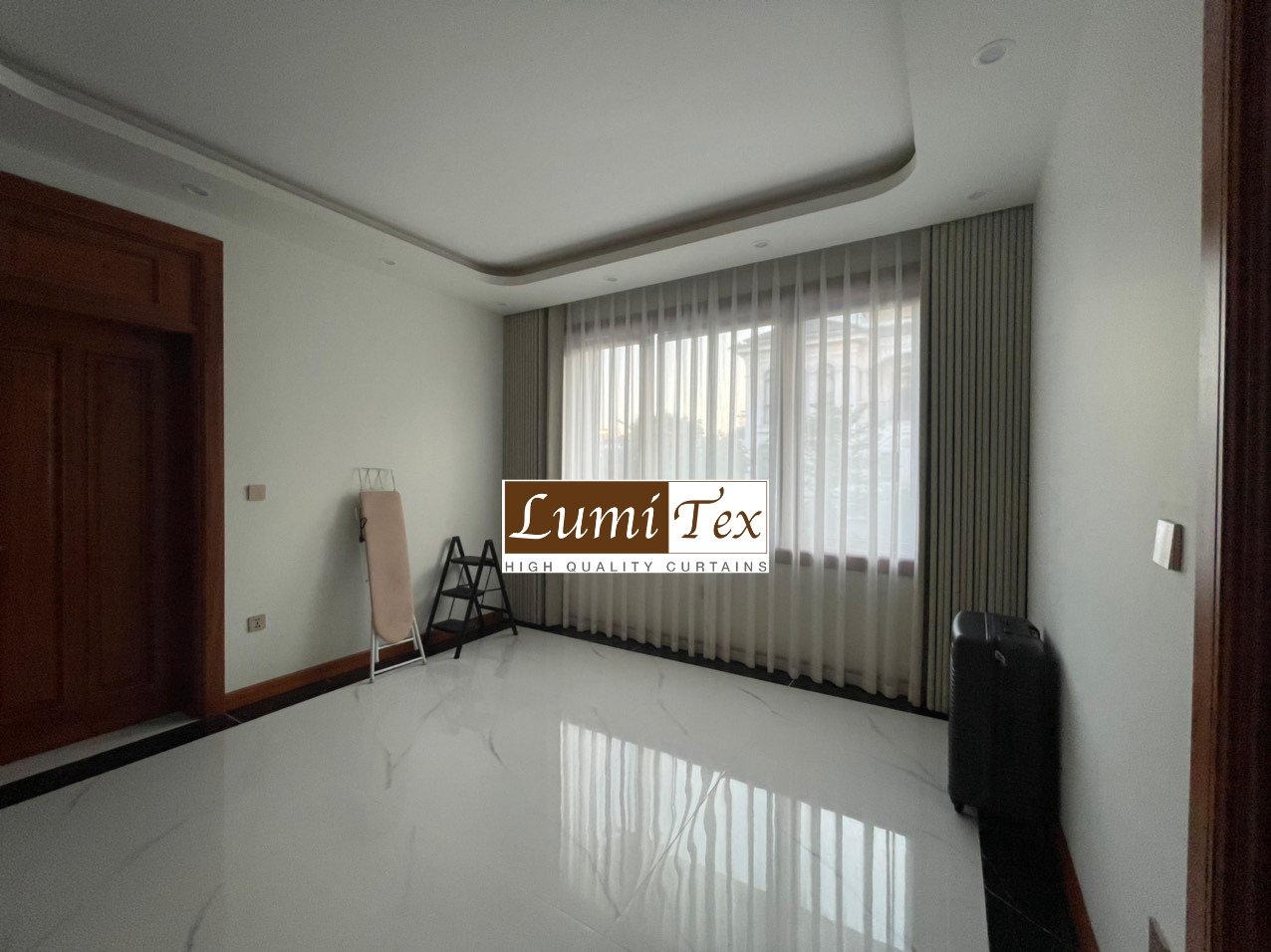 thi công rèm cửa cao cấp biệt thự vinhomes Imperia 