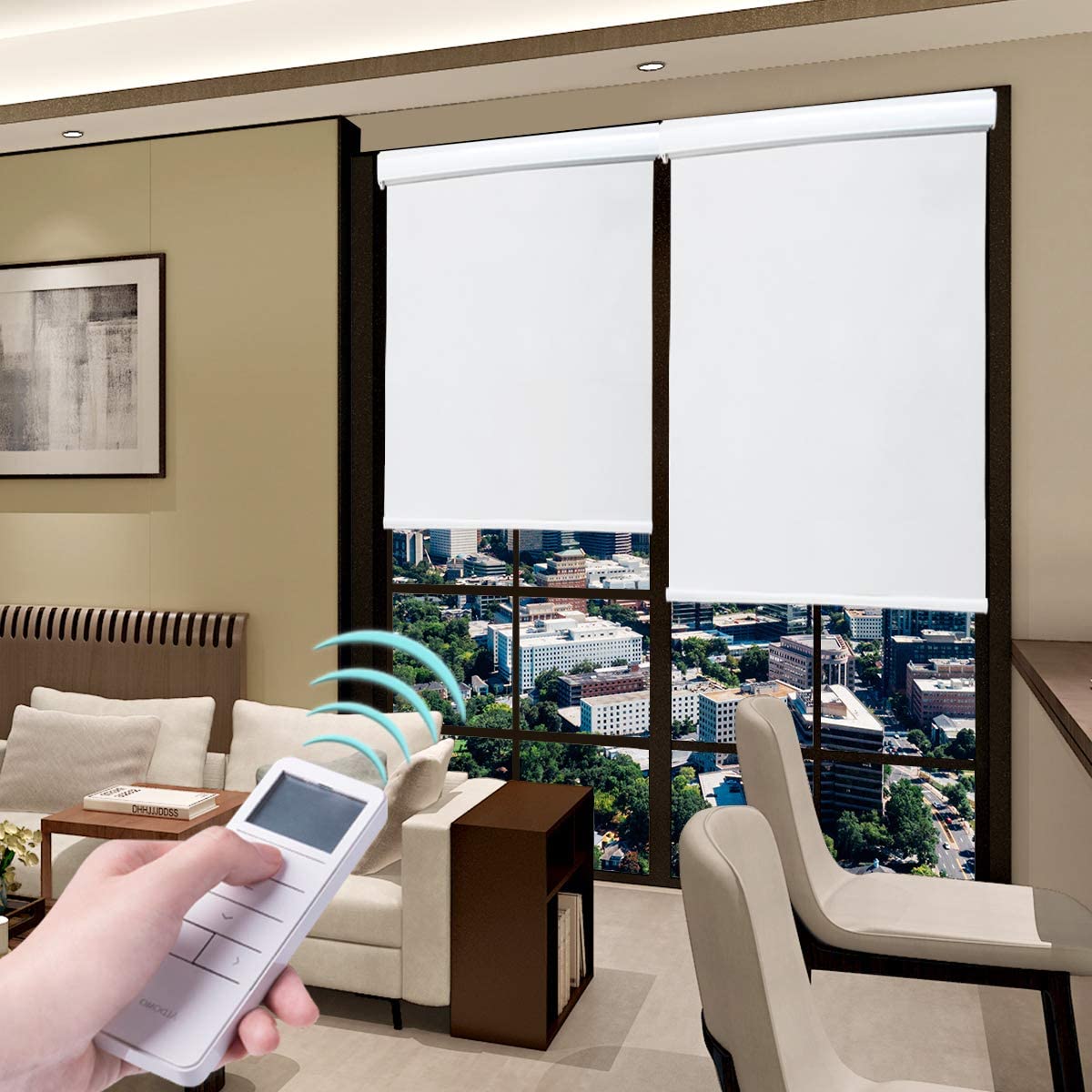 Rèm cuốn tự  động hứa hẹn sẽ là một xu hướng mới dành cho những ai luôn yêu thích sự đổi mới của công nghệ thông minh