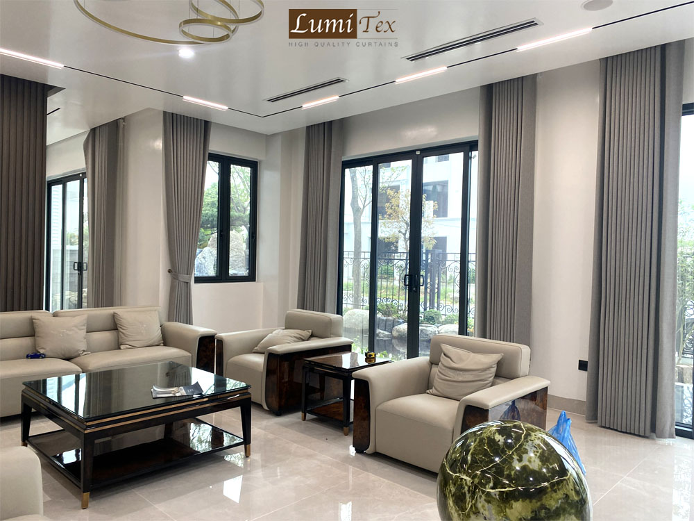 Khi sử dụng rèm cửa, bạn có cơ hội tạo sự tương tác với môi trường xung quanh