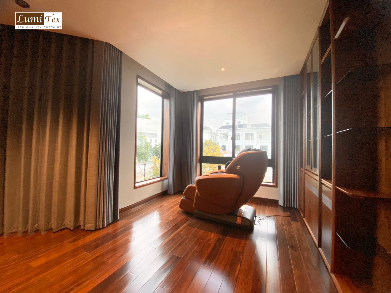 Thi công rèm cửa gia đình tại Biệt thự Monaco Vinhomes Imperia Hải Phòng