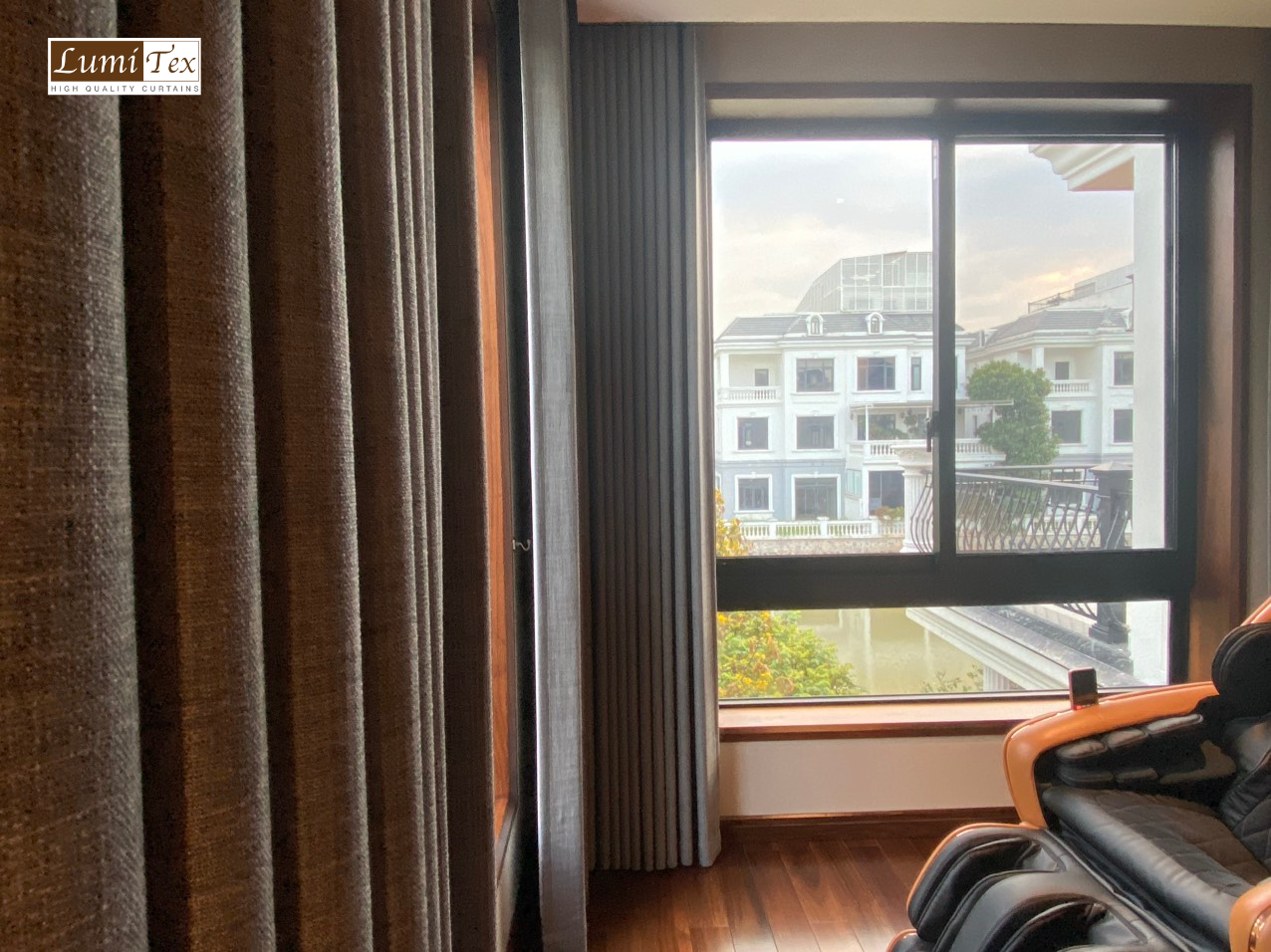 Thi công rèm cửa gia đình tại Biệt thự Monaco Vinhomes Imperia Hải Phòng