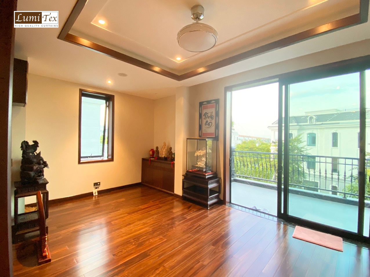 Thi công rèm cửa gia đình tại Biệt thự Monaco Vinhomes Imperia Hải Phòng