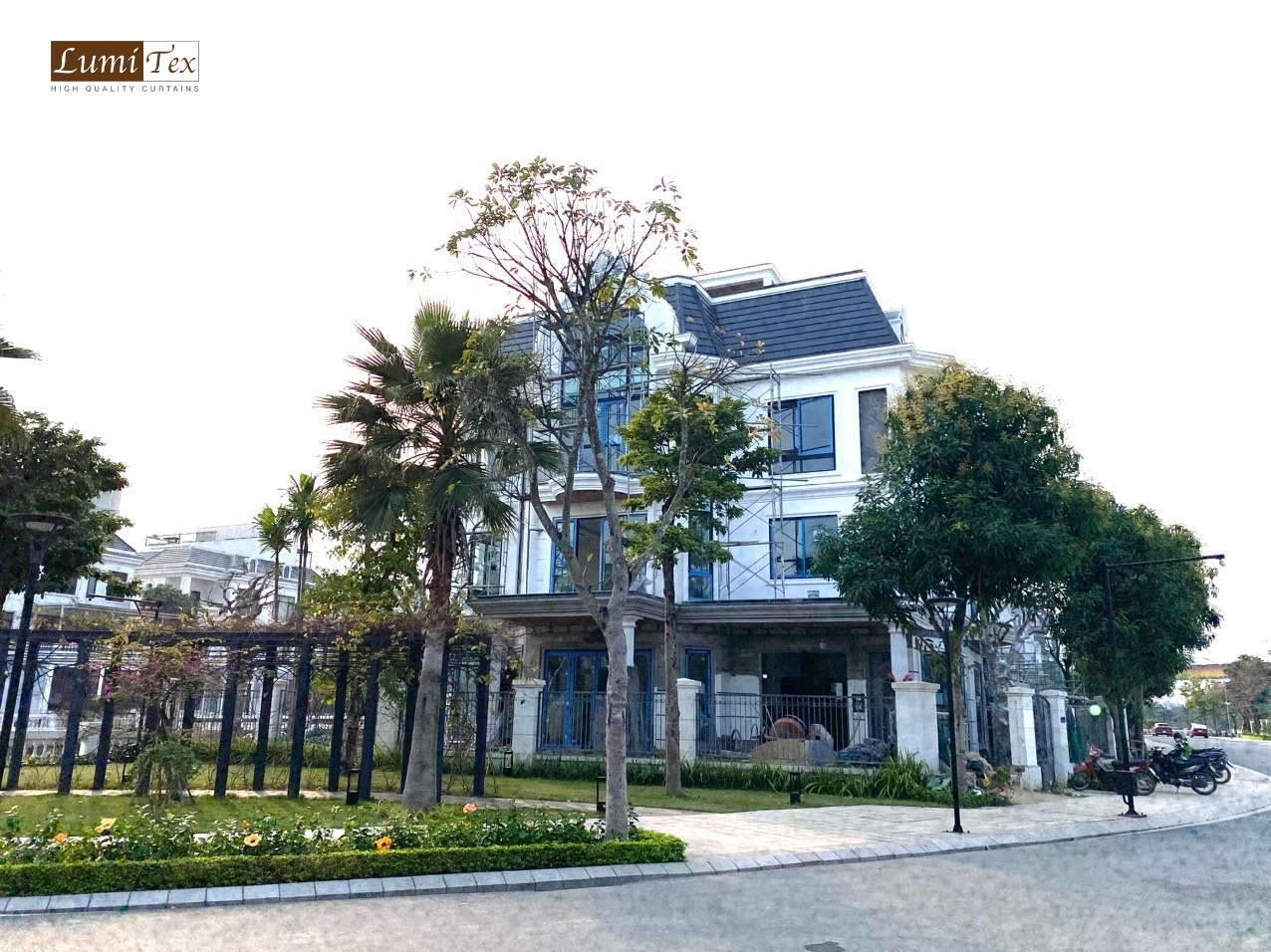 Thi công rèm cửa gia đình tại Biệt thự Monaco Vinhomes Imperia Hải Phòng
