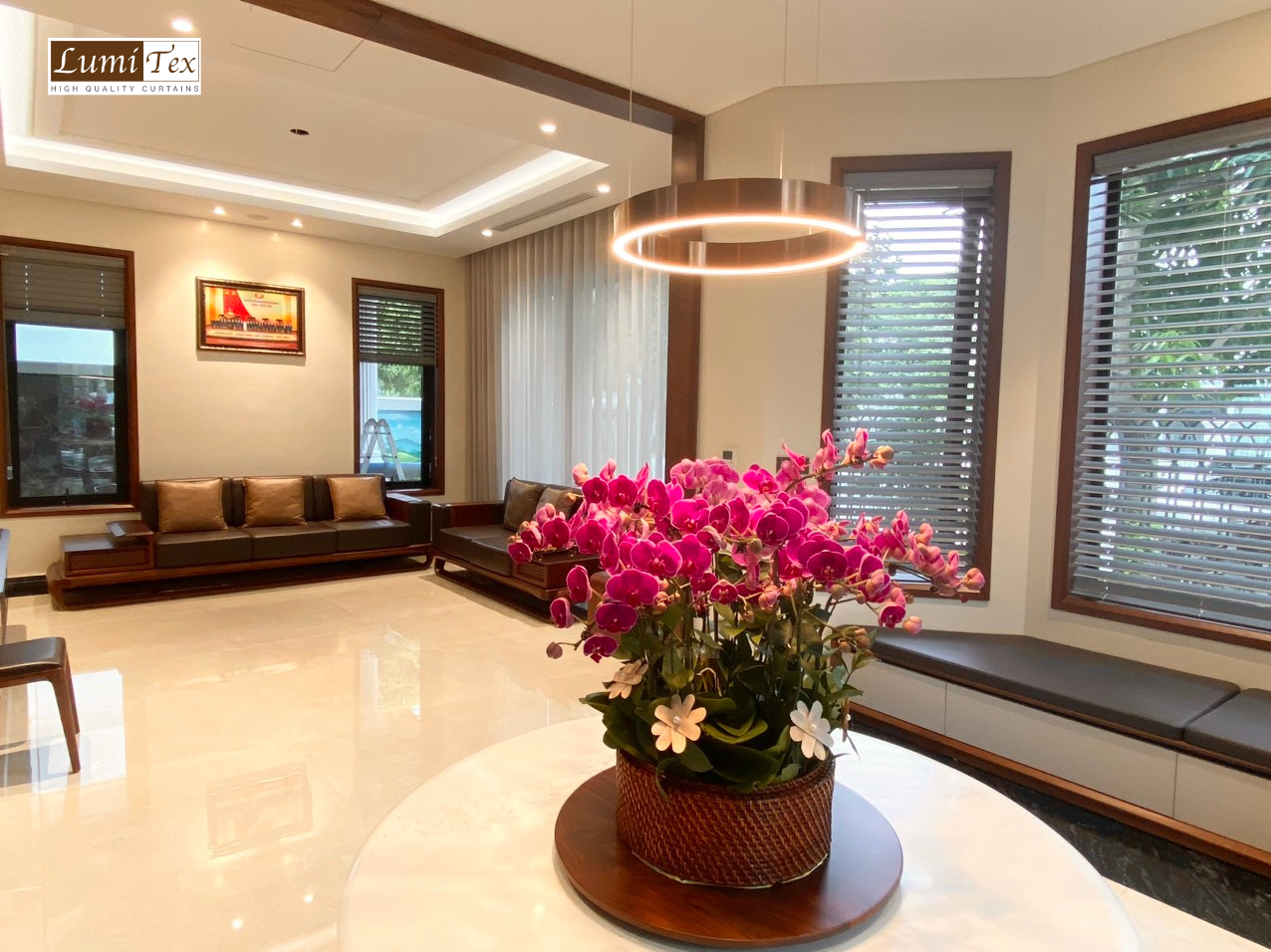 Thi công rèm cửa gia đình tại Biệt thự Monaco Vinhomes Imperia Hải Phòng