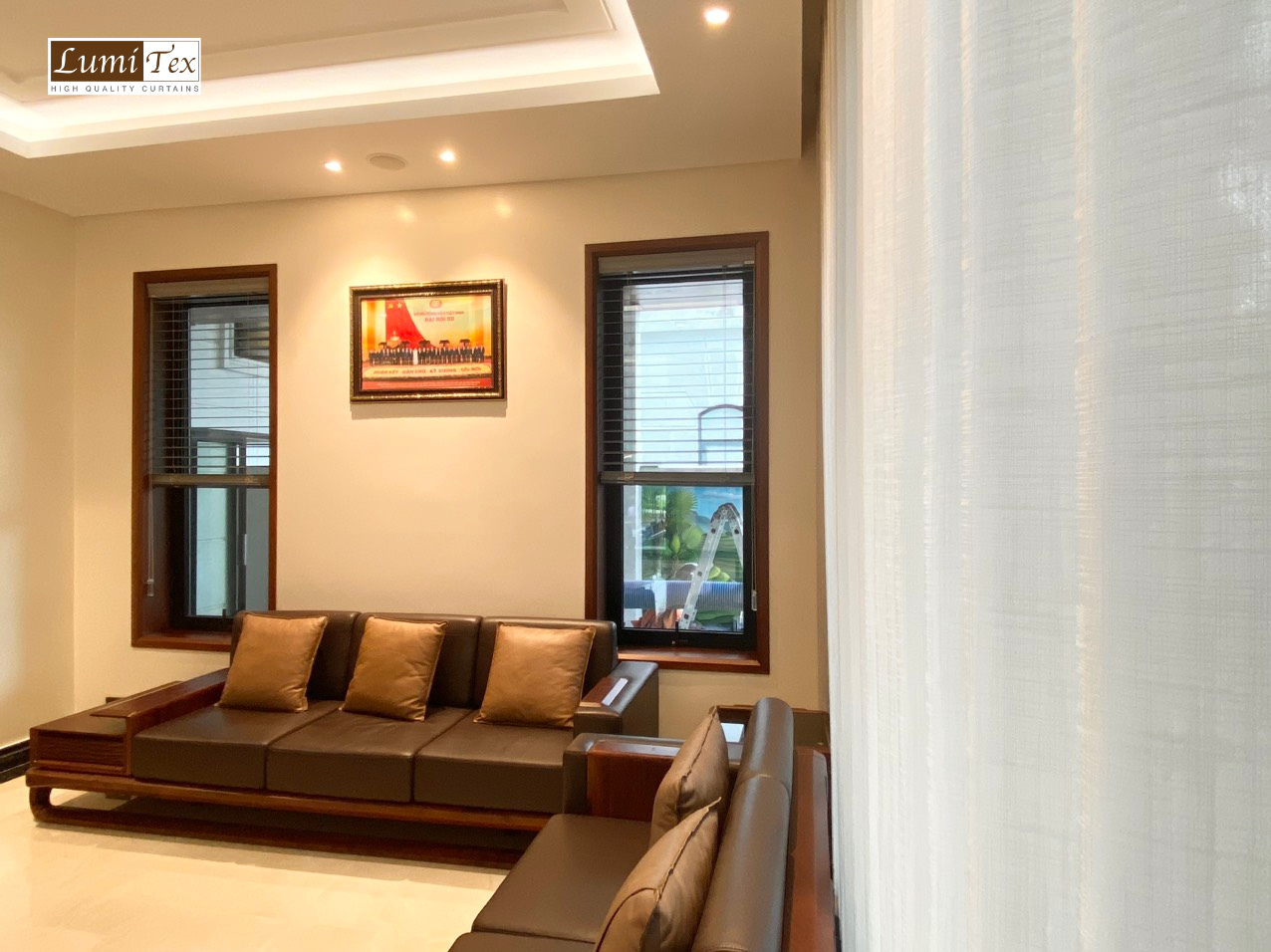 Thi công rèm cửa gia đình tại Biệt thự Monaco Vinhomes Imperia Hải Phòng
