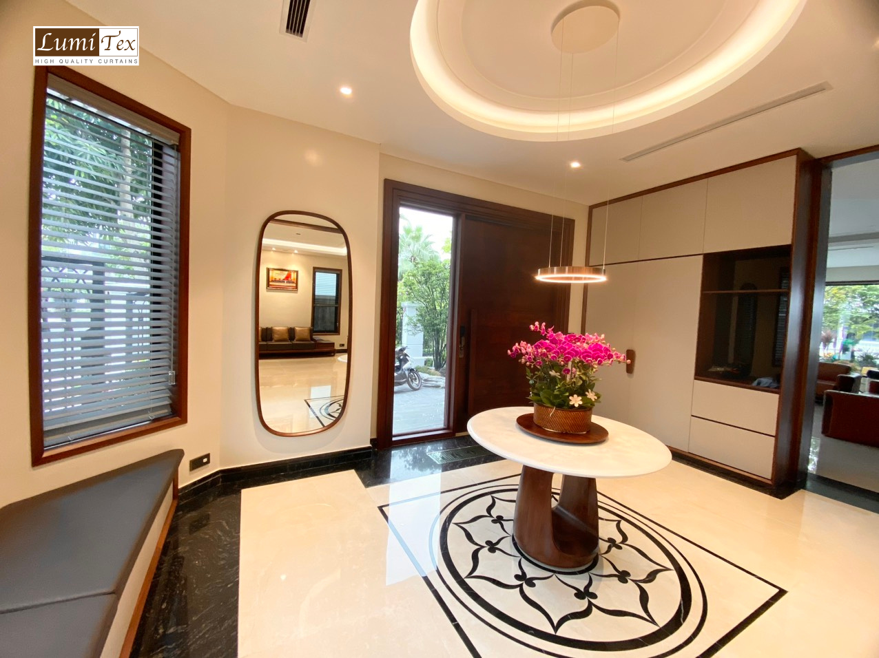 Thi công rèm cửa gia đình tại Biệt thự Monaco Vinhomes Imperia Hải Phòng