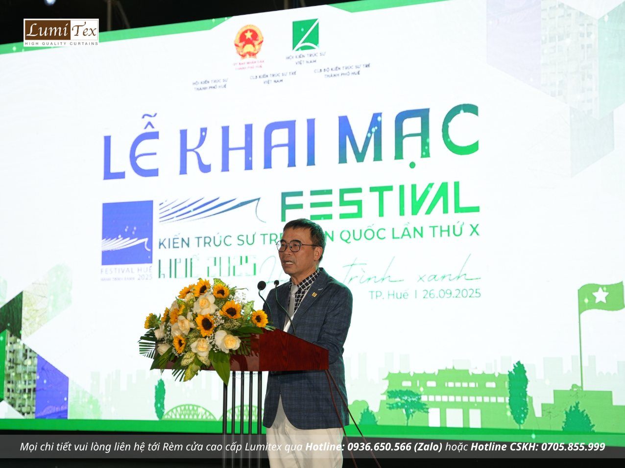 Khai mạc Festival Kiến trúc sư trẻ toàn quốc lần thứ X – Huế 2025 với chủ đề “Hành trình xanh”