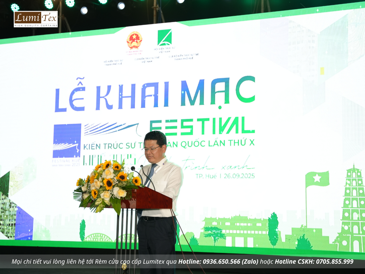 Khai mạc Festival Kiến trúc sư trẻ toàn quốc lần thứ X – Huế 2025 với chủ đề “Hành trình xanh”