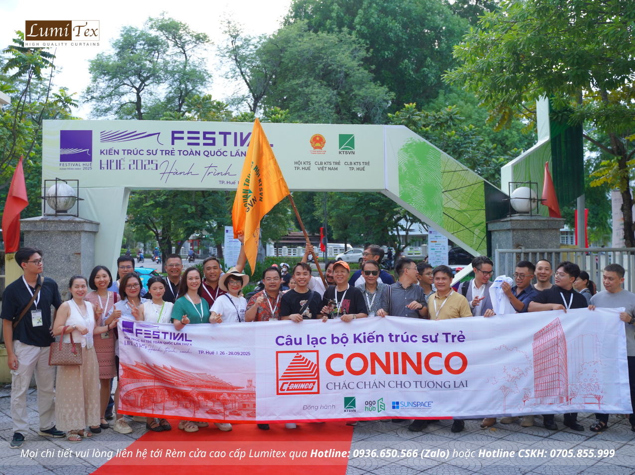 Khai mạc Festival Kiến trúc sư trẻ toàn quốc lần thứ X – Huế 2025 với chủ đề “Hành trình xanh”