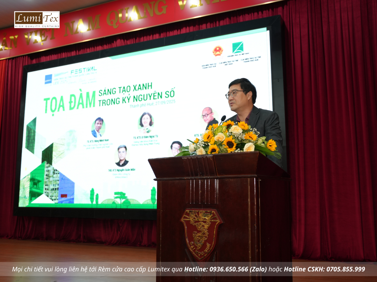 Khai mạc Festival Kiến trúc sư trẻ toàn quốc lần thứ X – Huế 2025 với chủ đề “Hành trình xanh”
