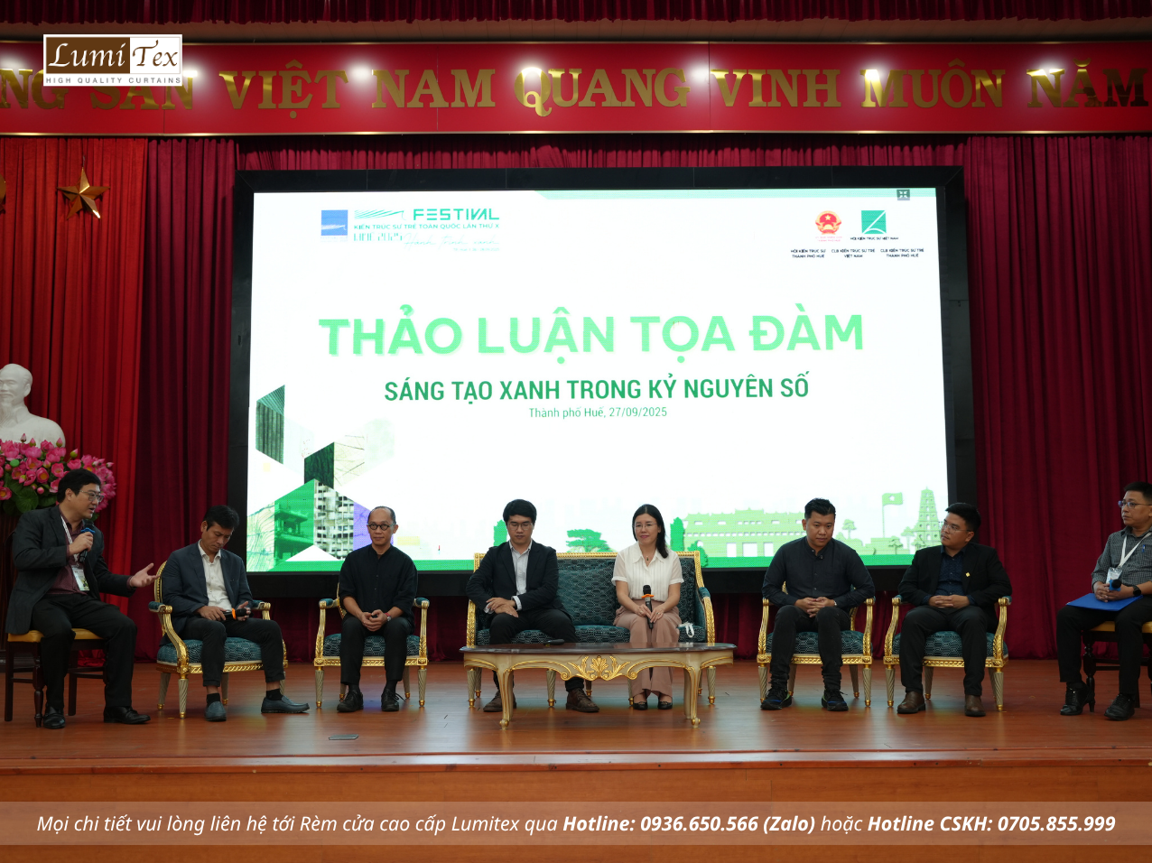 Khai mạc Festival Kiến trúc sư trẻ toàn quốc lần thứ X – Huế 2025 với chủ đề “Hành trình xanh”