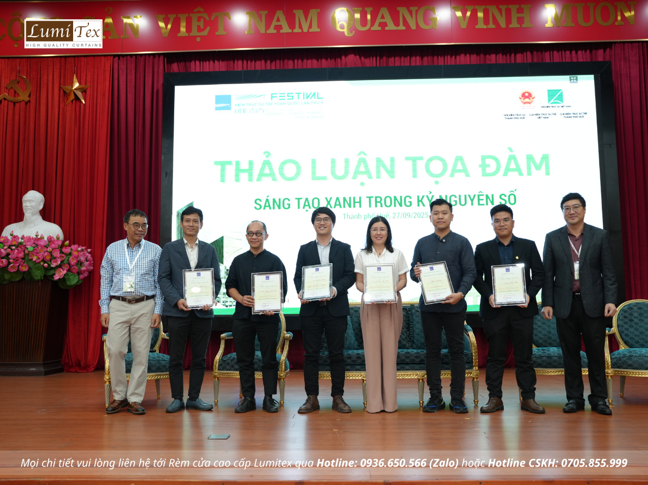 Khai mạc Festival Kiến trúc sư trẻ toàn quốc lần thứ X – Huế 2025 với chủ đề “Hành trình xanh”