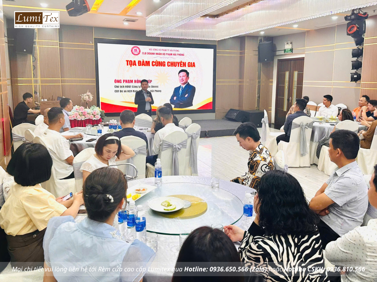 Rèm Lumitex tham dự kỳ họp CLB Doanh nhân Họ Phạm Hải Phòng – Tăng cường kết nối và chia sẻ giá trị