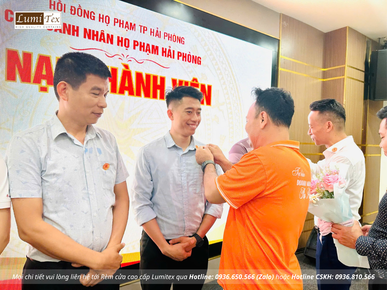 Rèm Lumitex tham dự kỳ họp CLB Doanh nhân Họ Phạm Hải Phòng – Tăng cường kết nối và chia sẻ giá trị