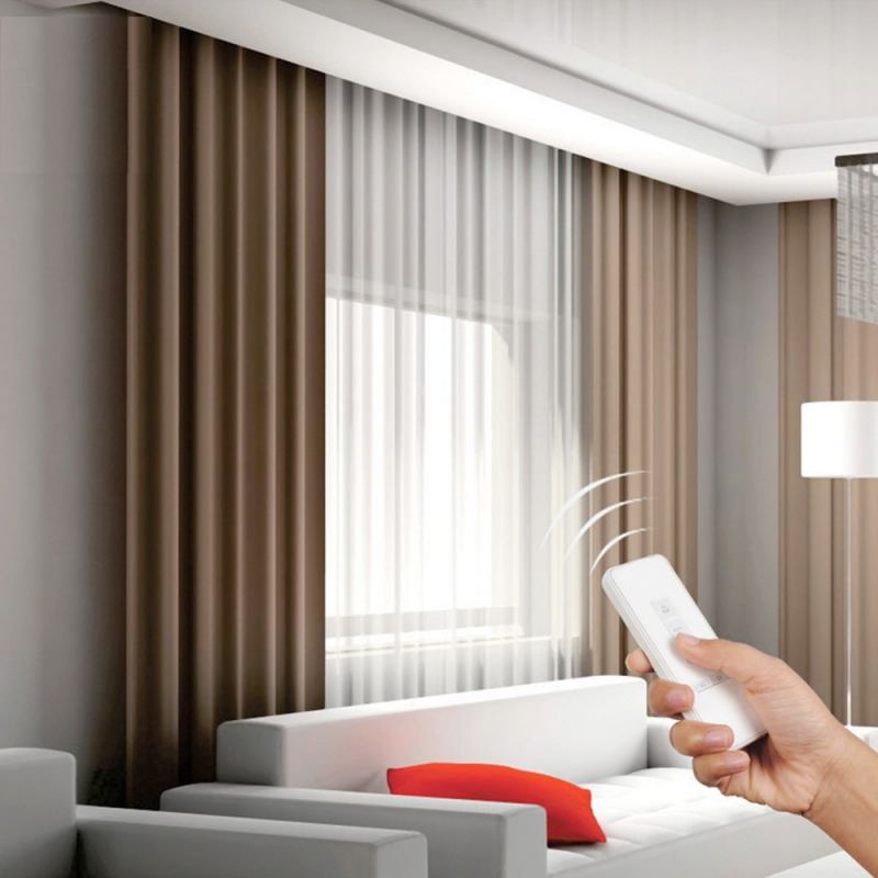 Các mẫu rèm tự động cao cấp 2019 - Rèm Sài Gòn Lumitex 