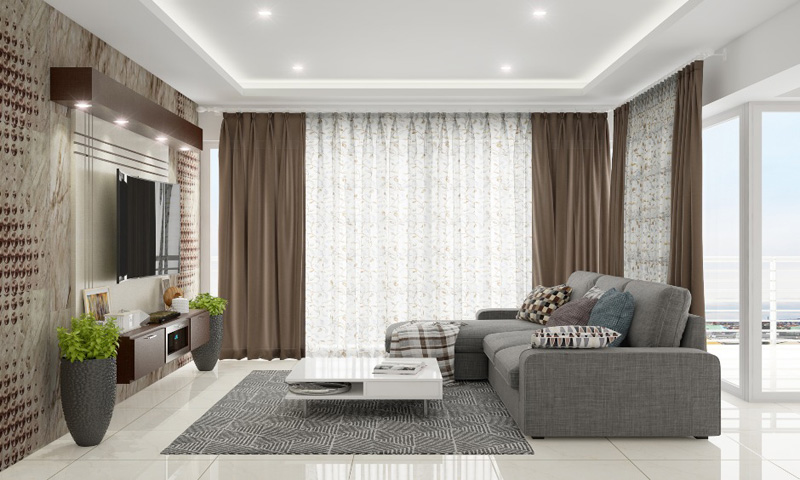 Rèm vải cao cấp không chỉ đẹp mà còn còn có khả năng cách nhiệt, cản nắng, chống tia UV