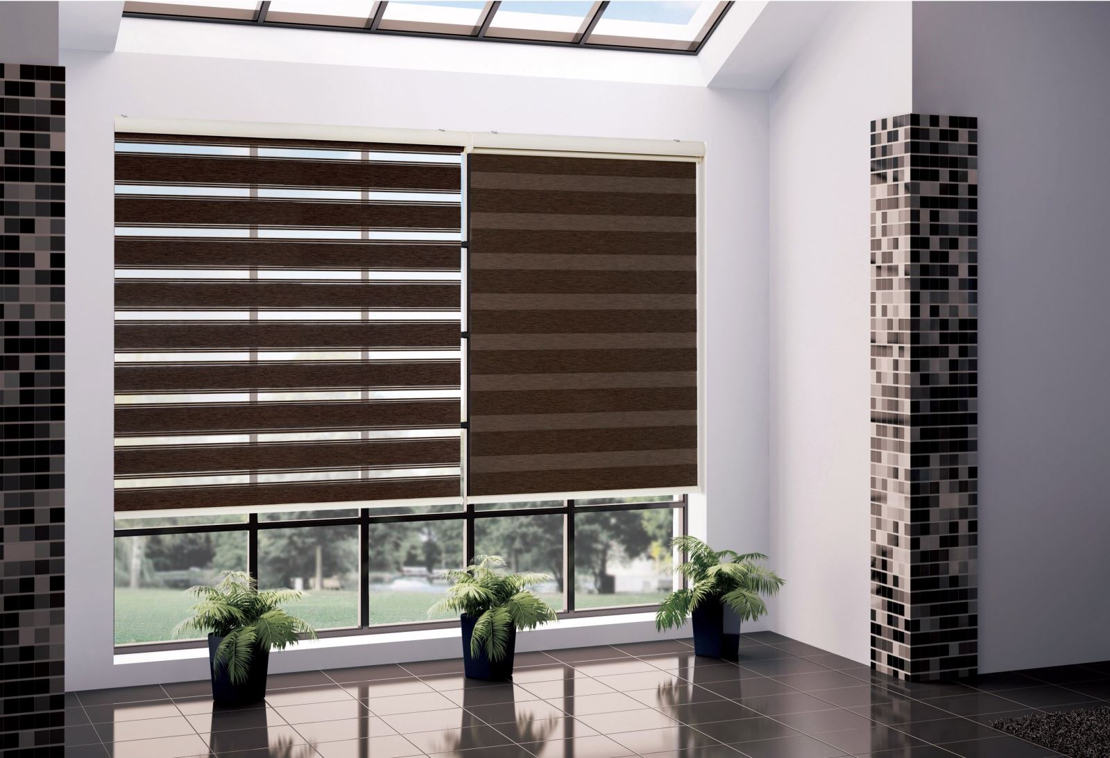 Rèm cầu vồng Hàn Quốc mang vẻ đẹp của sự sáng tạo và hiện đại