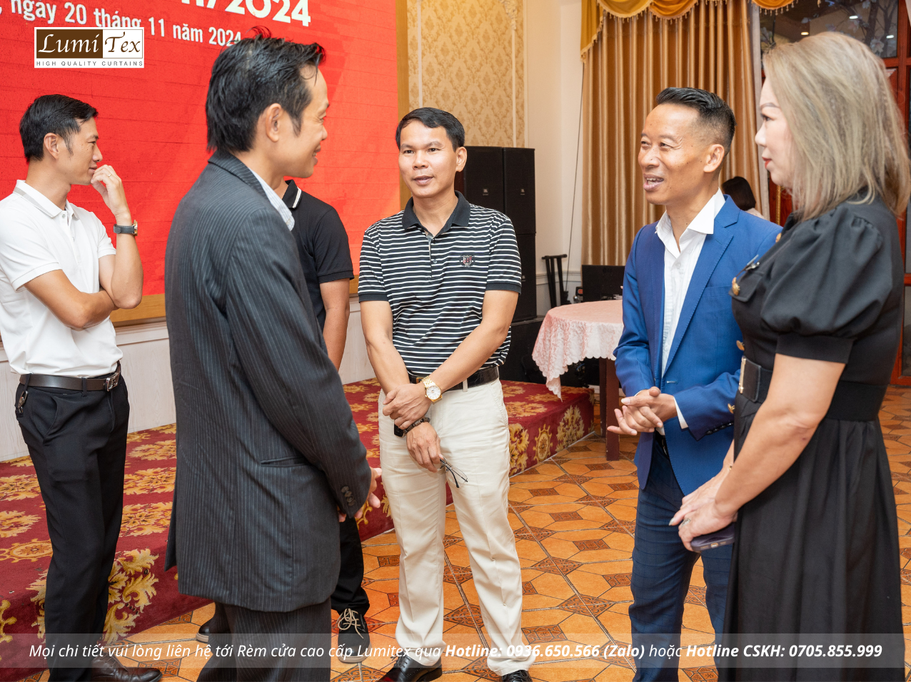 Rèm Lumitex tham dự buổi họp kết nối kinh doanh Hội Doanh nhân họ Phạm Hải Phòng