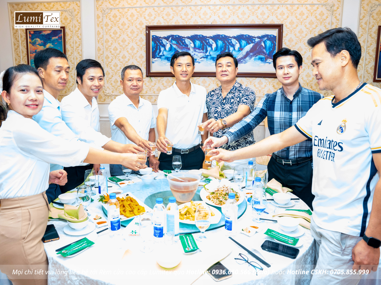 Rèm Lumitex tham dự buổi họp kết nối kinh doanh Hội Doanh nhân họ Phạm Hải Phòng
