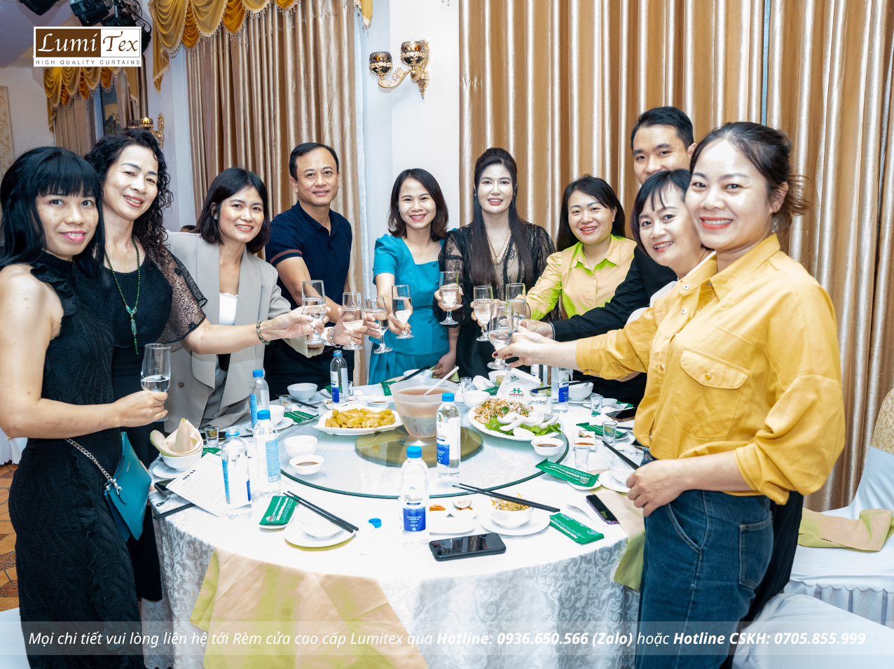 Rèm Lumitex tham dự buổi họp kết nối kinh doanh Hội Doanh nhân họ Phạm Hải Phòng